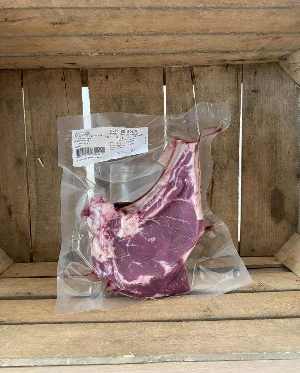 Côte de bœuf Black Angus bio