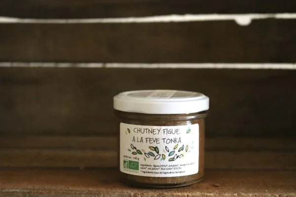 Chutney de figue et fève tonka 140g