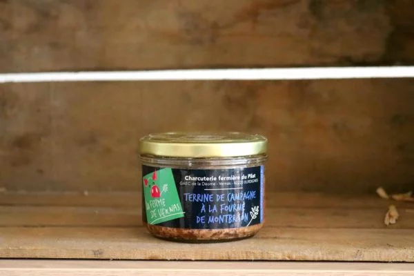 Terrine de campagne à la fourme de montbrison 180g